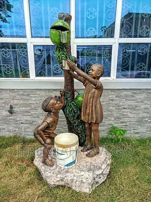 Outdoor Sculptural Water Fountain