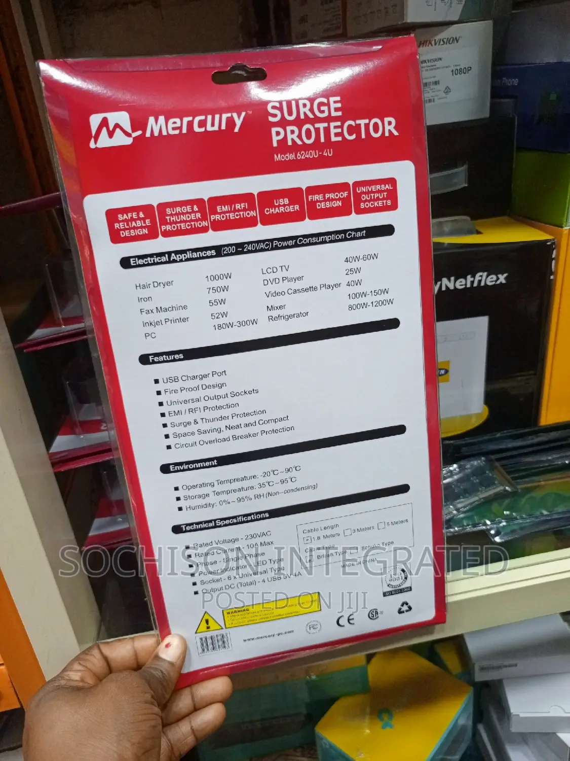 Mercury Surge Protector