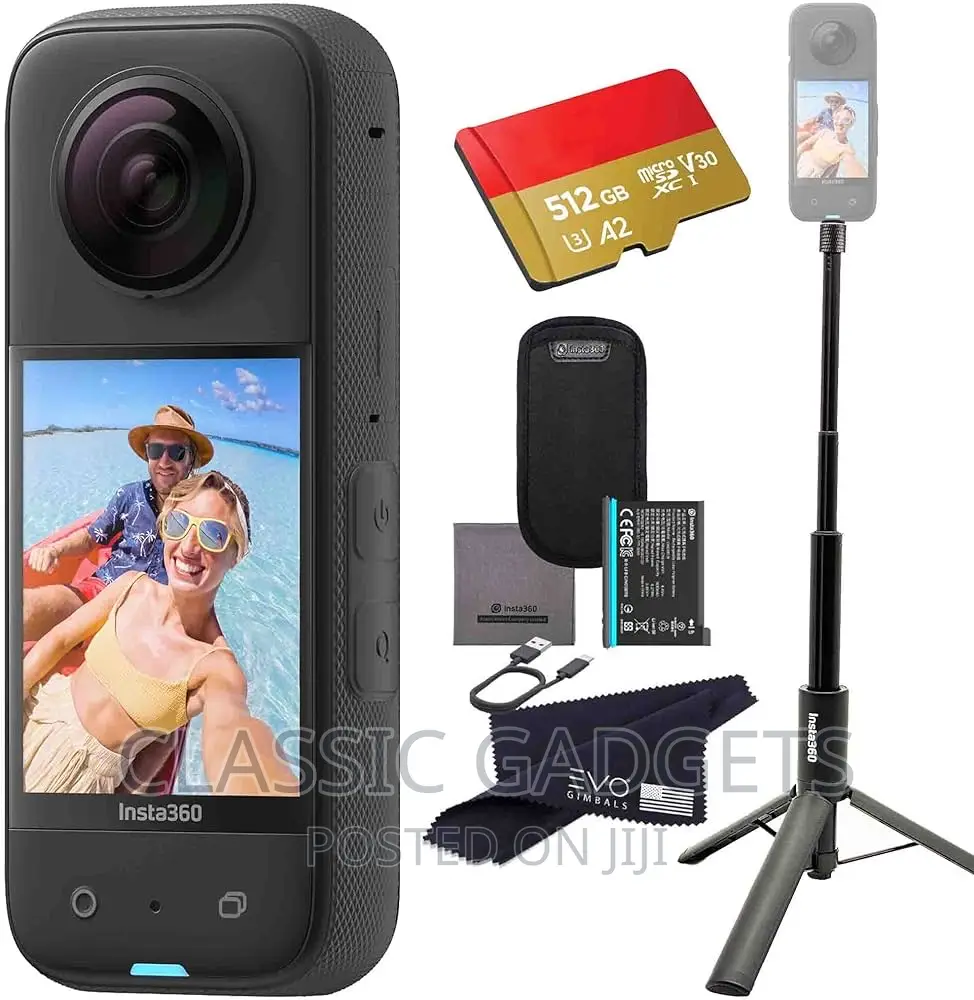 Insta360 X3 - Waterproof 360 Action Camera With 1/2" 48MP