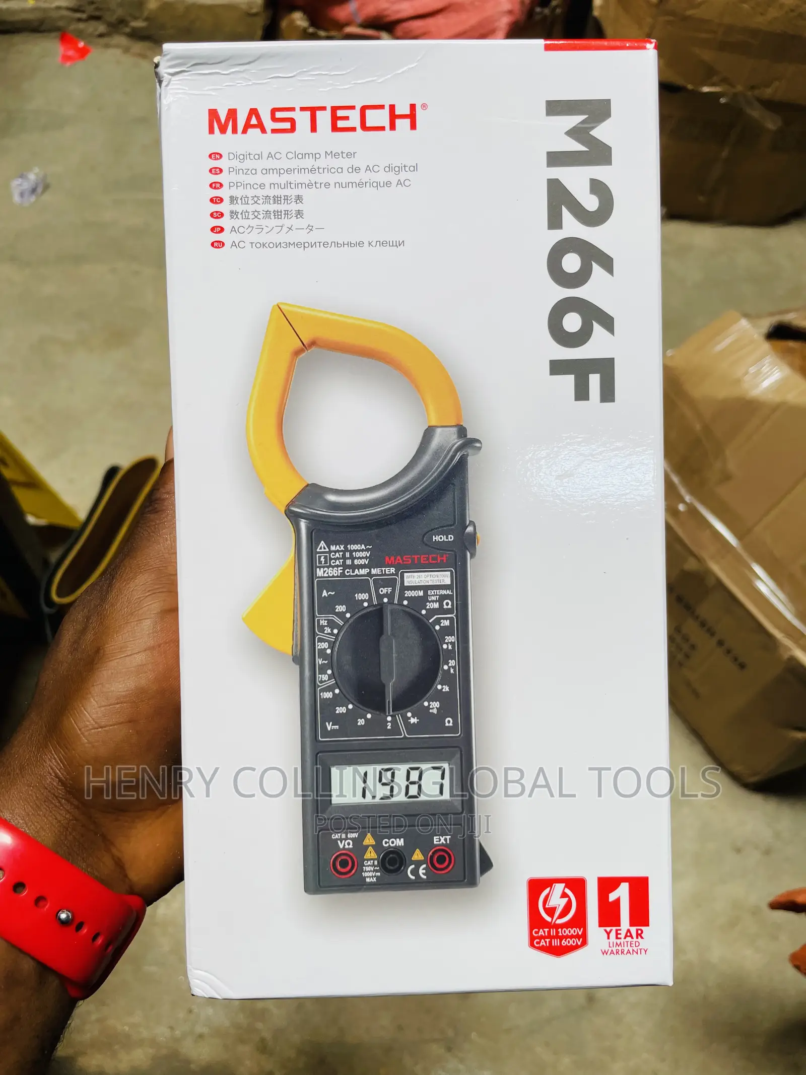 Mastech Digital Clampmeter Ms266f