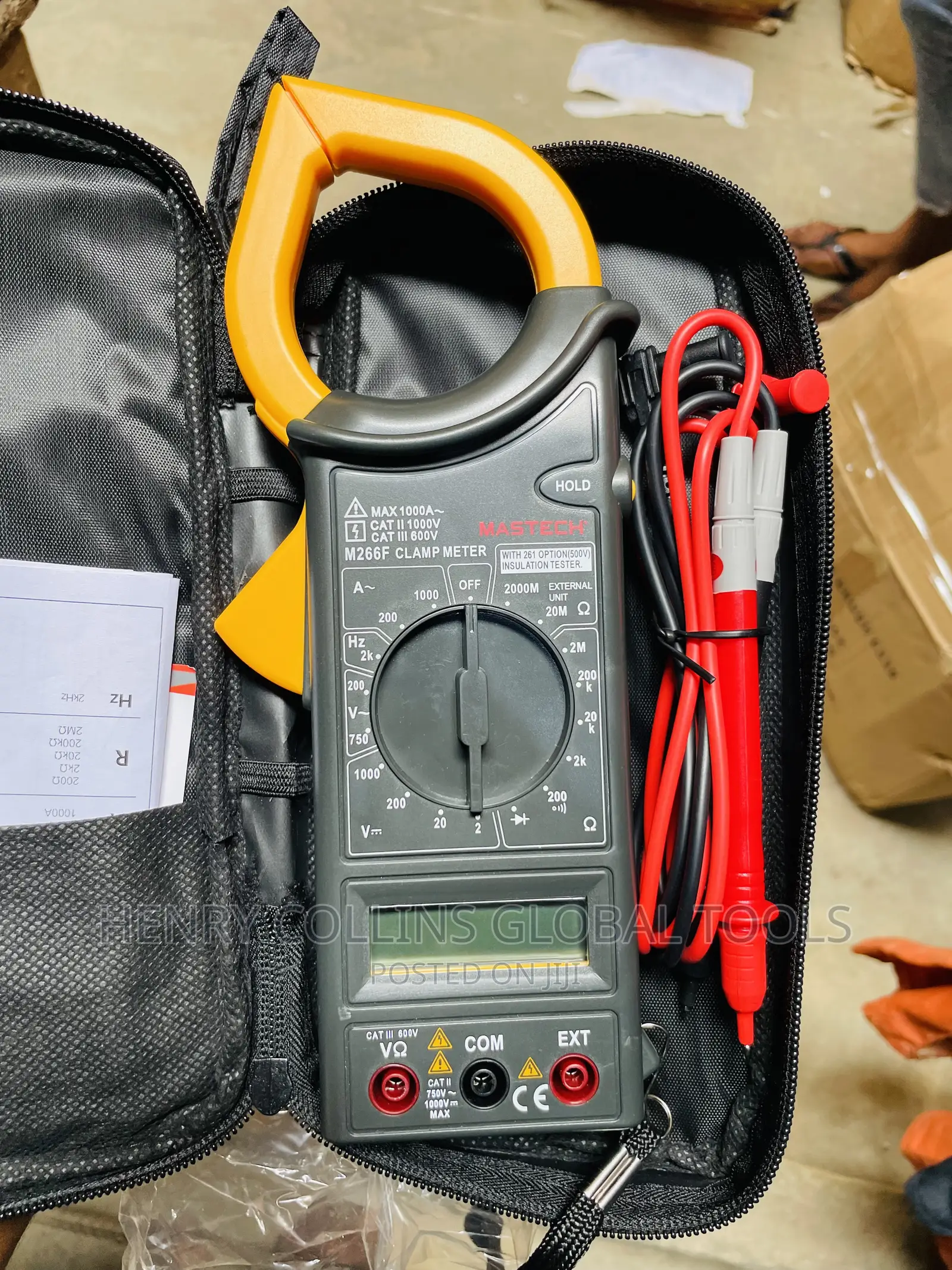 Mastech Digital Clampmeter Ms266f