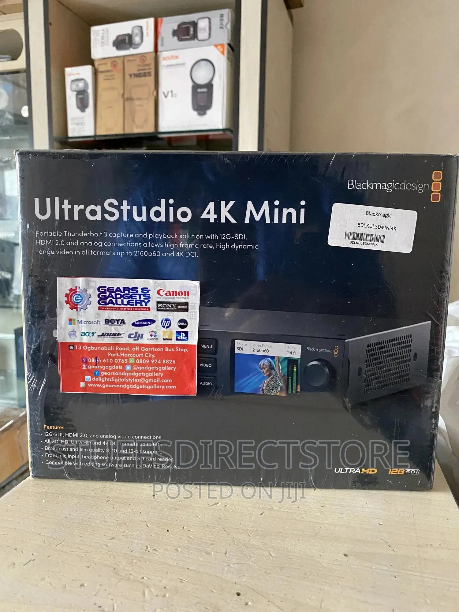Blackmagic Ultrastudio Mini Thunderbolt 3