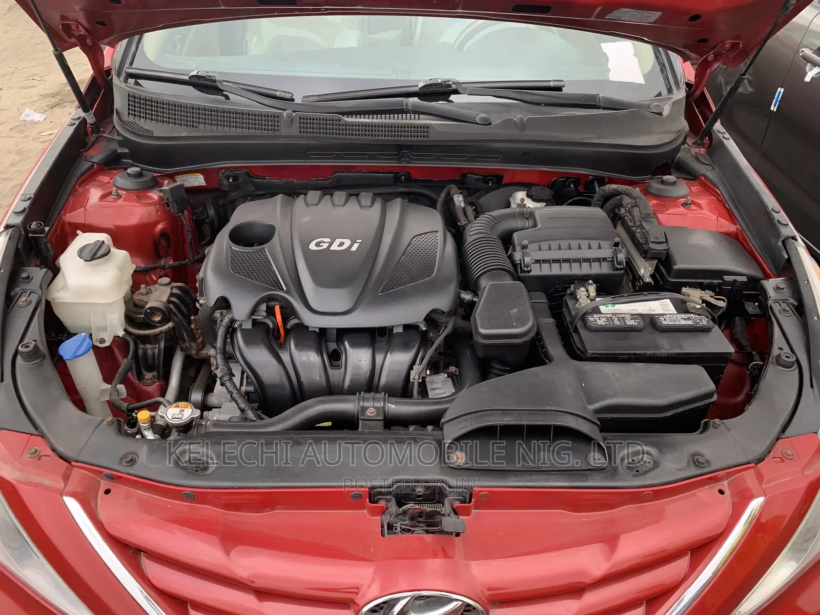 Hyundai Sonata 2013 Red