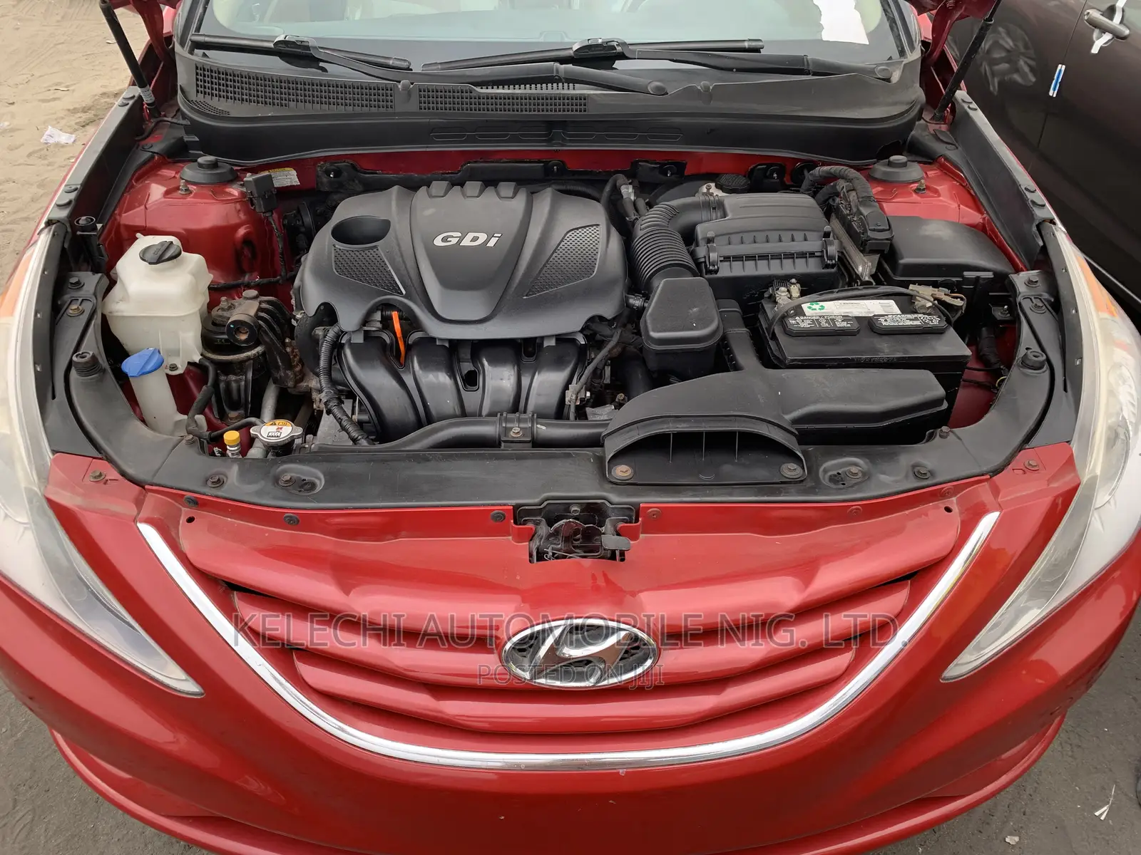 Hyundai Sonata 2013 Red