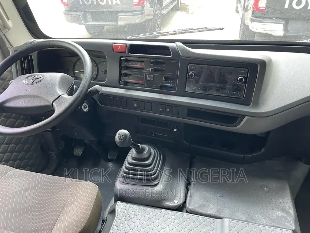 New Toyota Coaster 2023 White