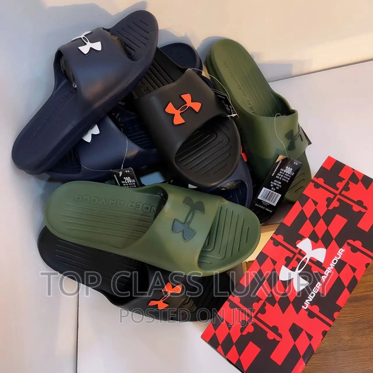 Under Armor Luxury Designer Smart Slide Size 40-50