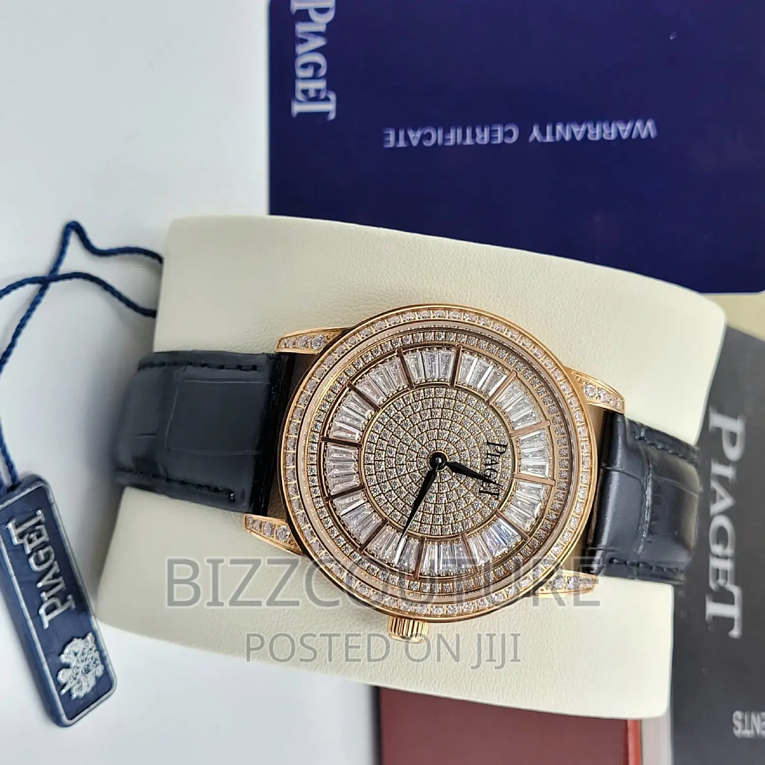 Original PIAGET Leather Strap Watch Available in Store