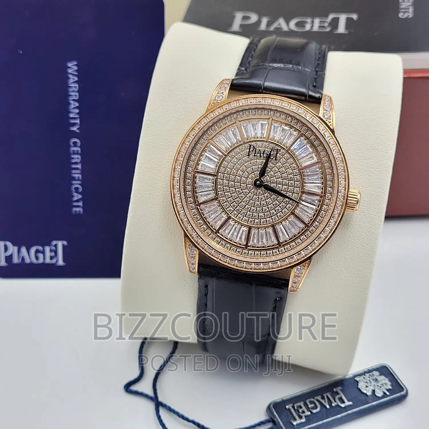 Original PIAGET Leather Strap Watch Available in Store