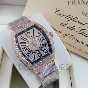 Original FRANCK MULLER ICED OUT Gold Chain Available Instore