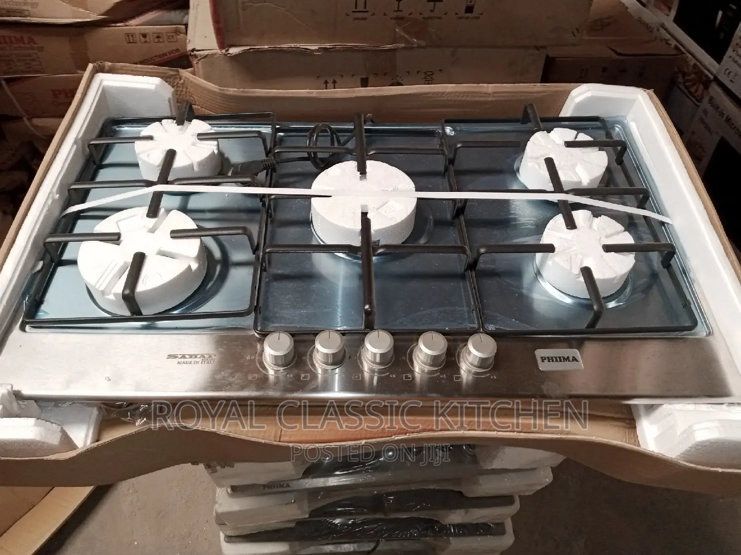 5 Burner Turkey Stainless