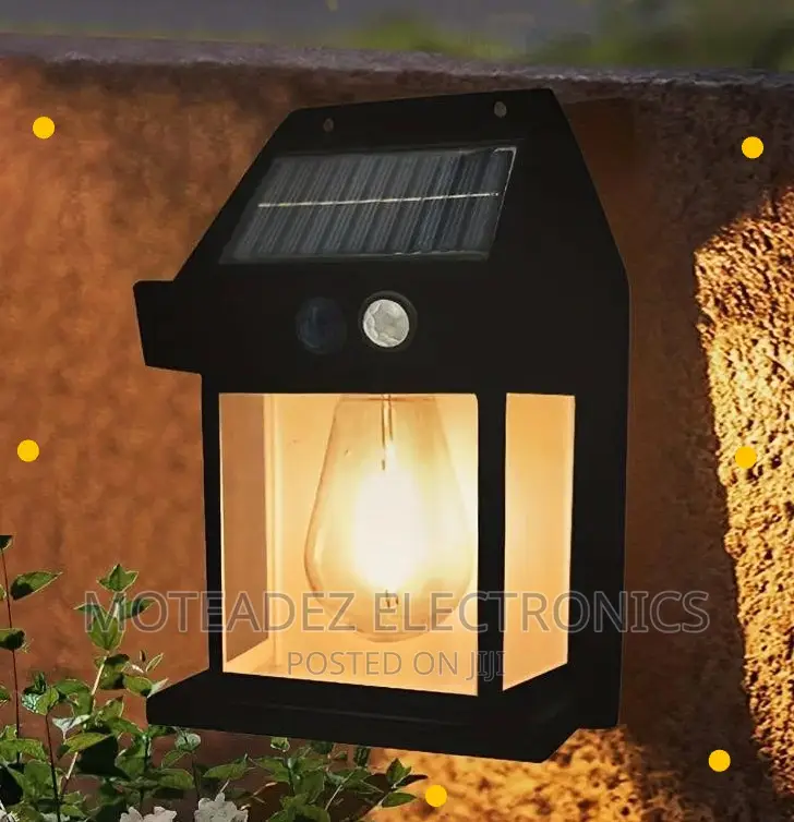 Waterproof Rechargeable Solar Interaction Outdoor Wall Lamp