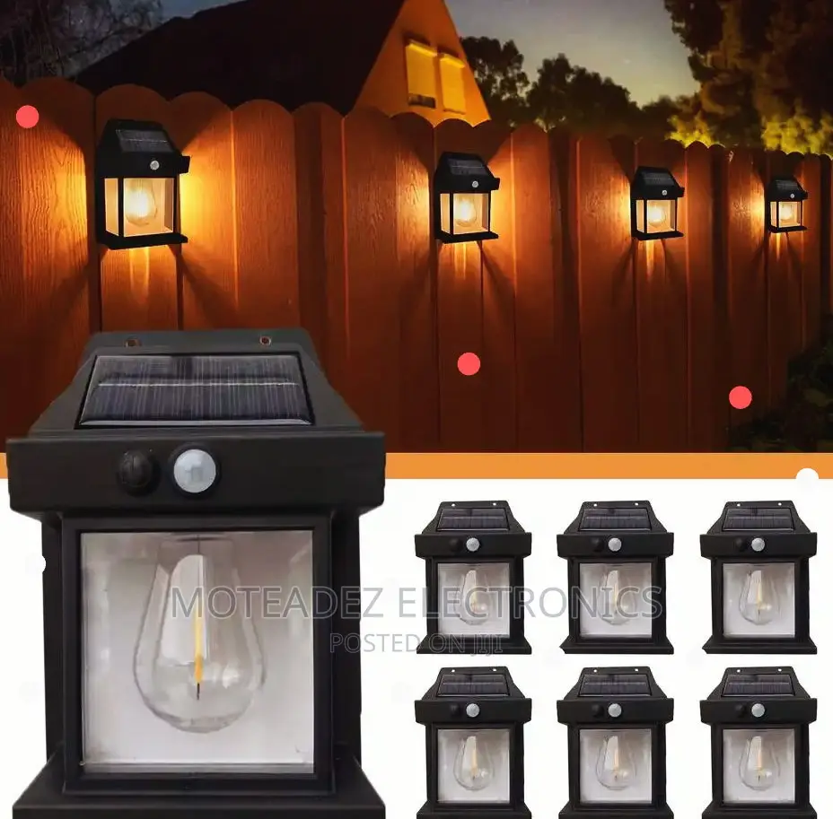 Waterproof Rechargeable Solar Interaction Outdoor Wall Lamp