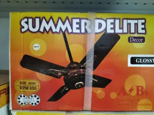 Summer Delite Decor Ceiling Fan | Colour Glossy