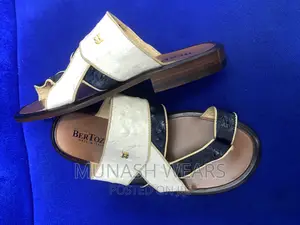 Original Italian Bertozi Leather Slipers