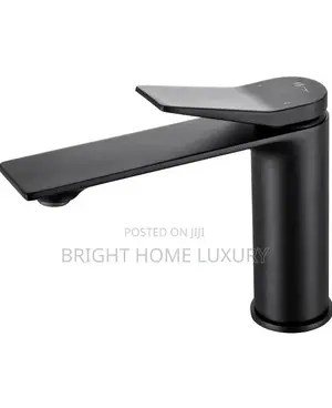 Black Luxury Brass Bathroom Sink Basin Mixer Tap
