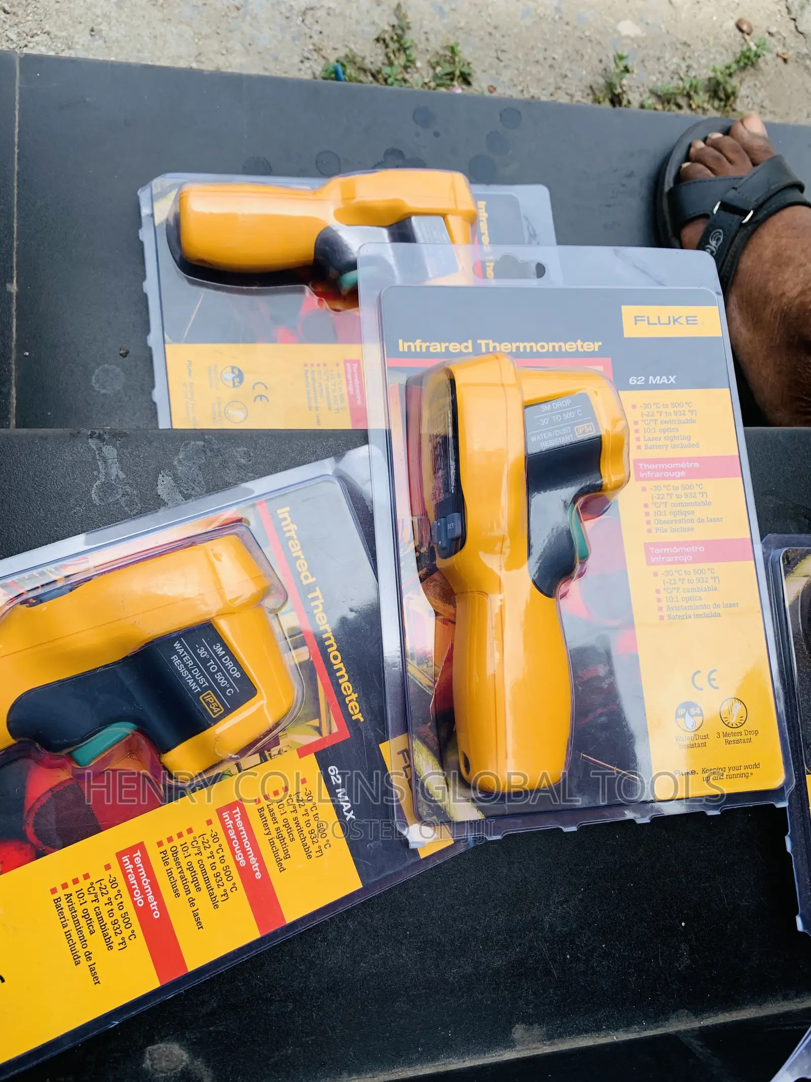 Fluke Inferred Thermometer 62max