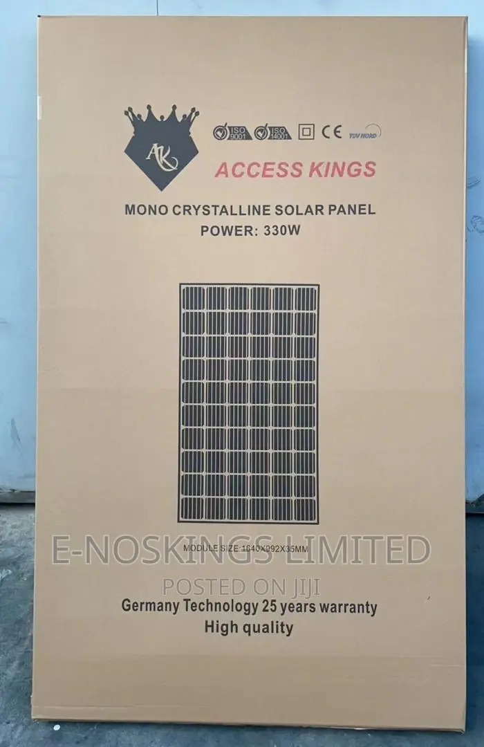 Mono Solar Panel 330watts