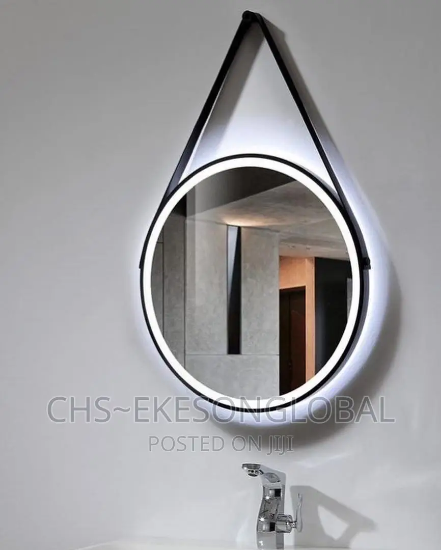 Round LED Sensor Mirror Light 3colors