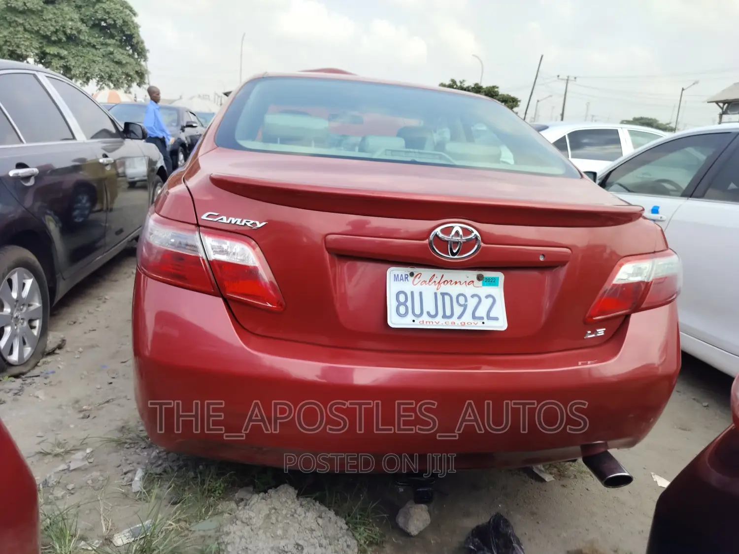 Toyota Camry 2008 Red