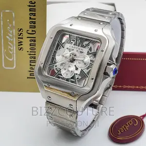 Original CARTIER MECHANICAL Silver Chain Available in Store