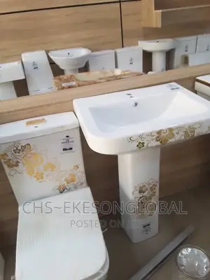 Executive Design Master Toilet With Washing Hands Basin