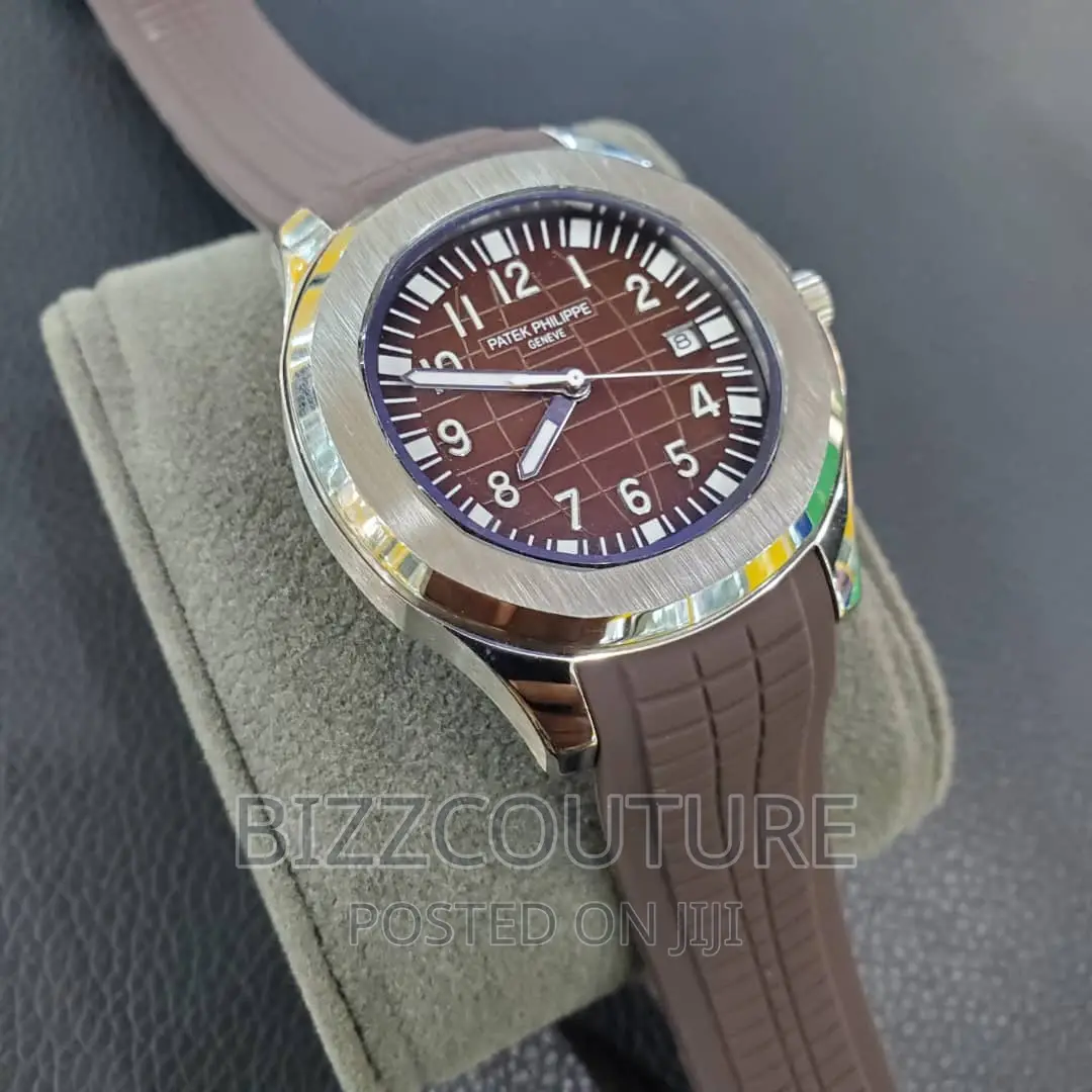 Original PATEK PHILIPPE Rubber Strap Watch Available Instore