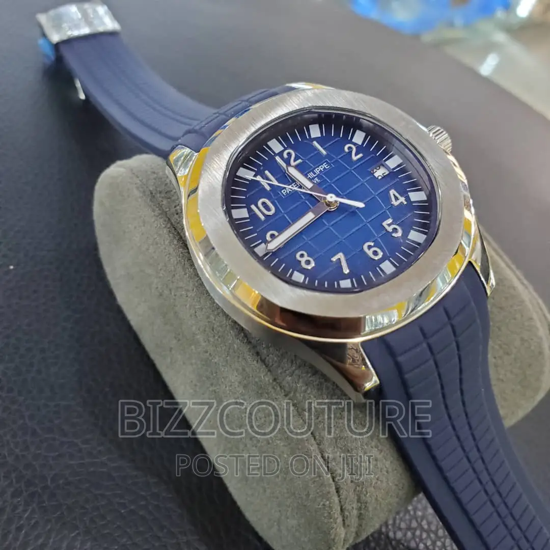 Original PATEK PHILIPPE Rubber Strap Watch Available Instore