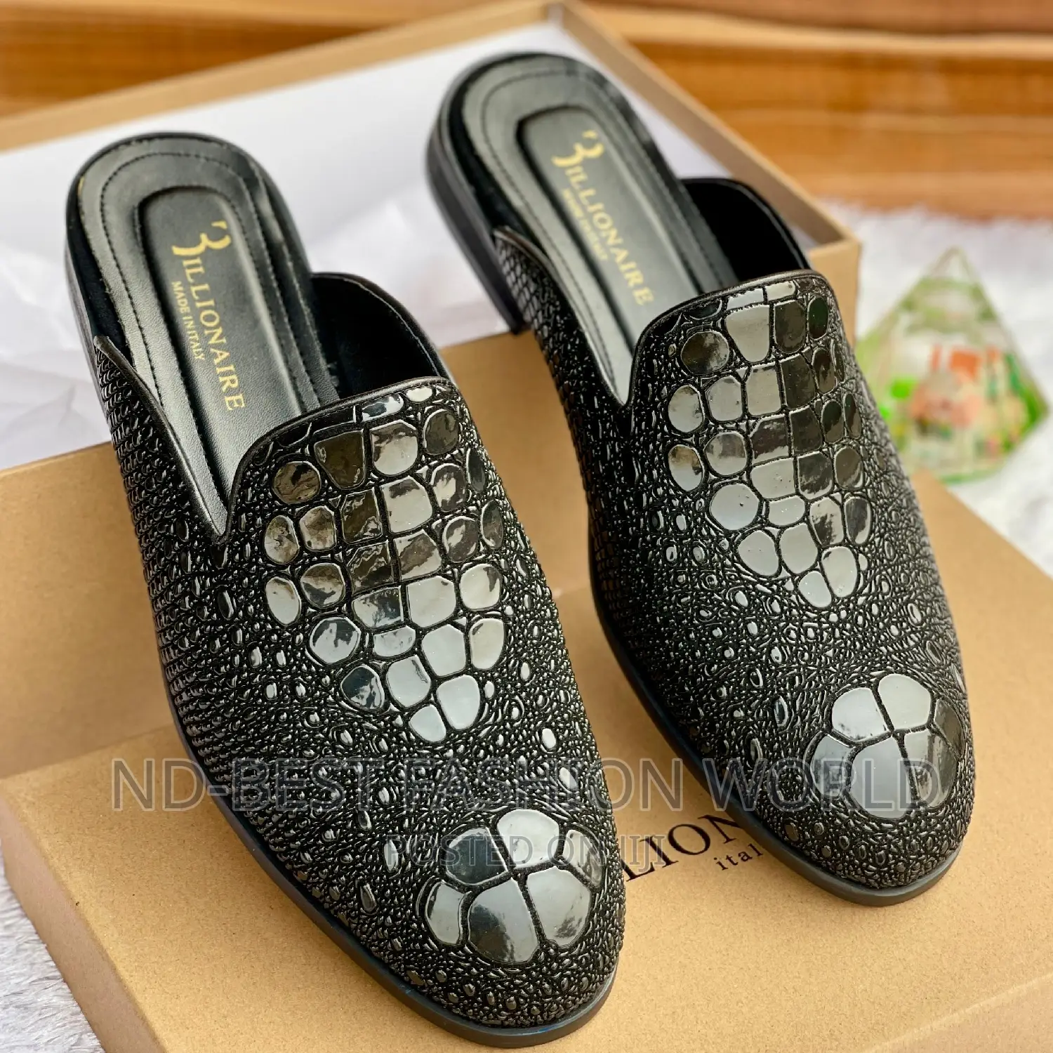 Pure Leather Half Shoe
