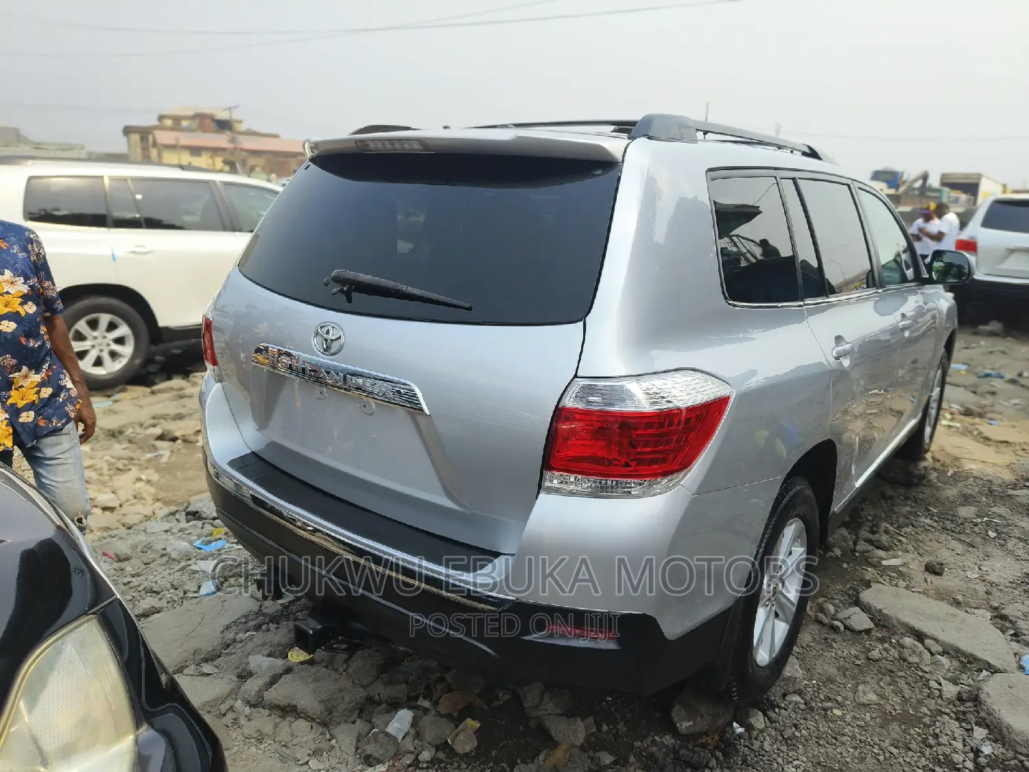 Toyota Highlander Limited 2012 Silver