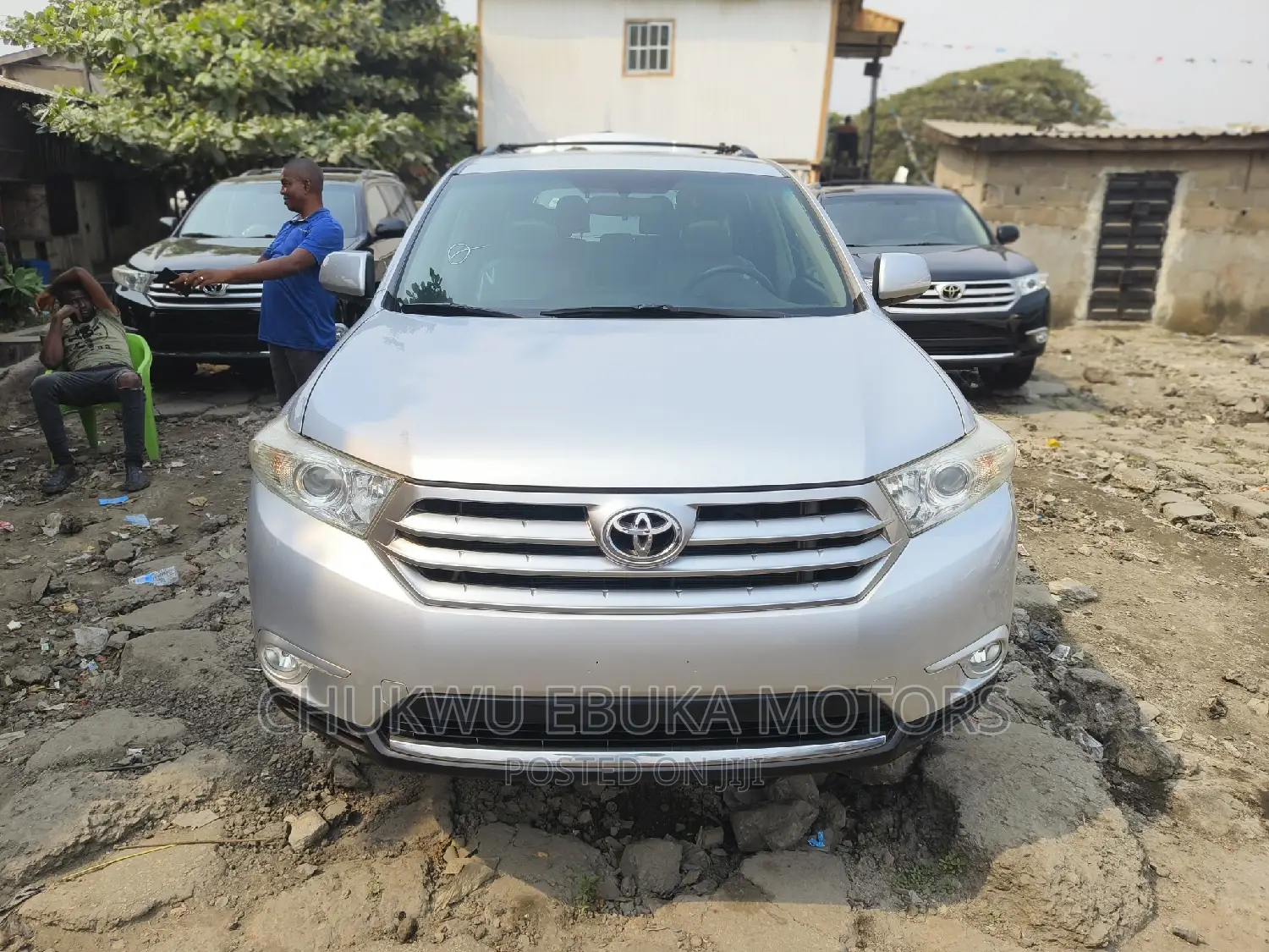Toyota Highlander Limited 2012 Silver