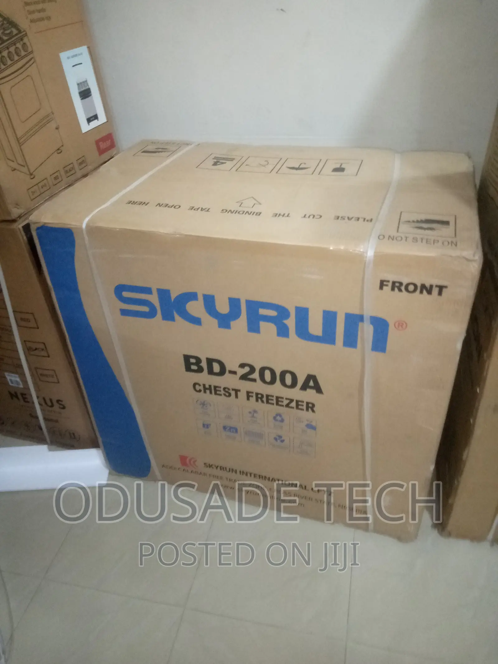 Durable BD-200A Skyrun Chest Freezer 200L