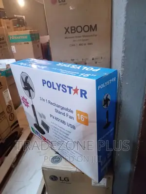 Affordable 16inch Polystar Pv8616b Rechargeable Standing Fan