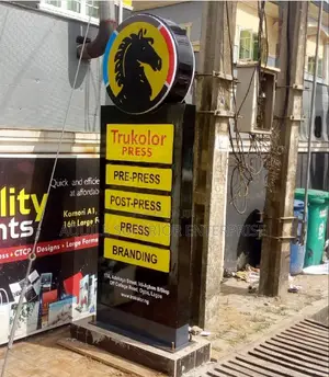 A 8ft by 3ft Pylon Signage