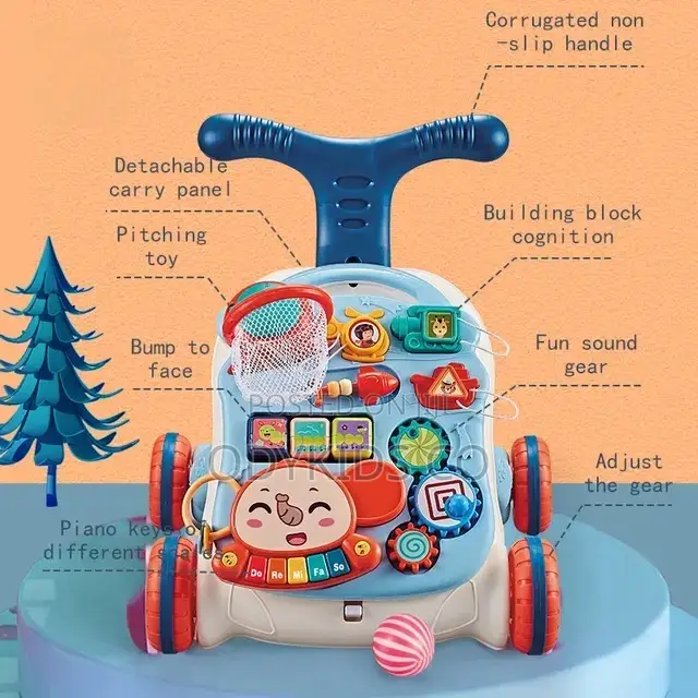 New Educational Learning Table Infant Musical Stroller Toy