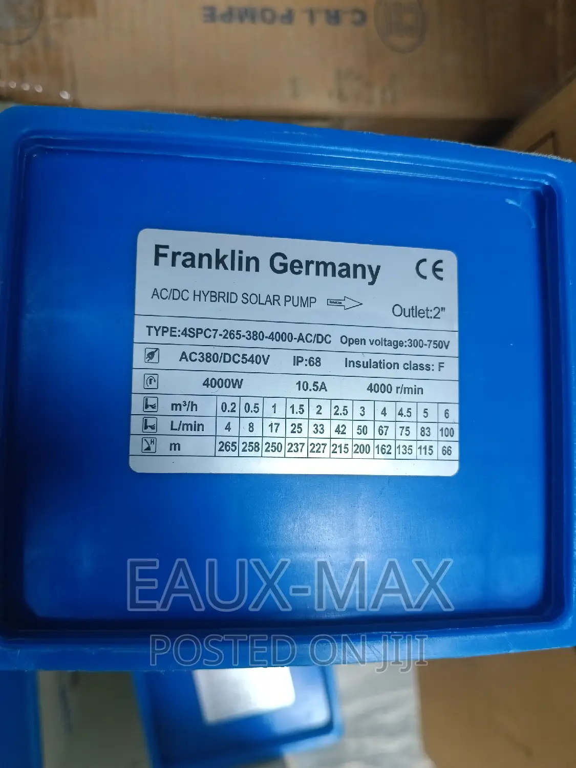Franklin Germany Solar Pump