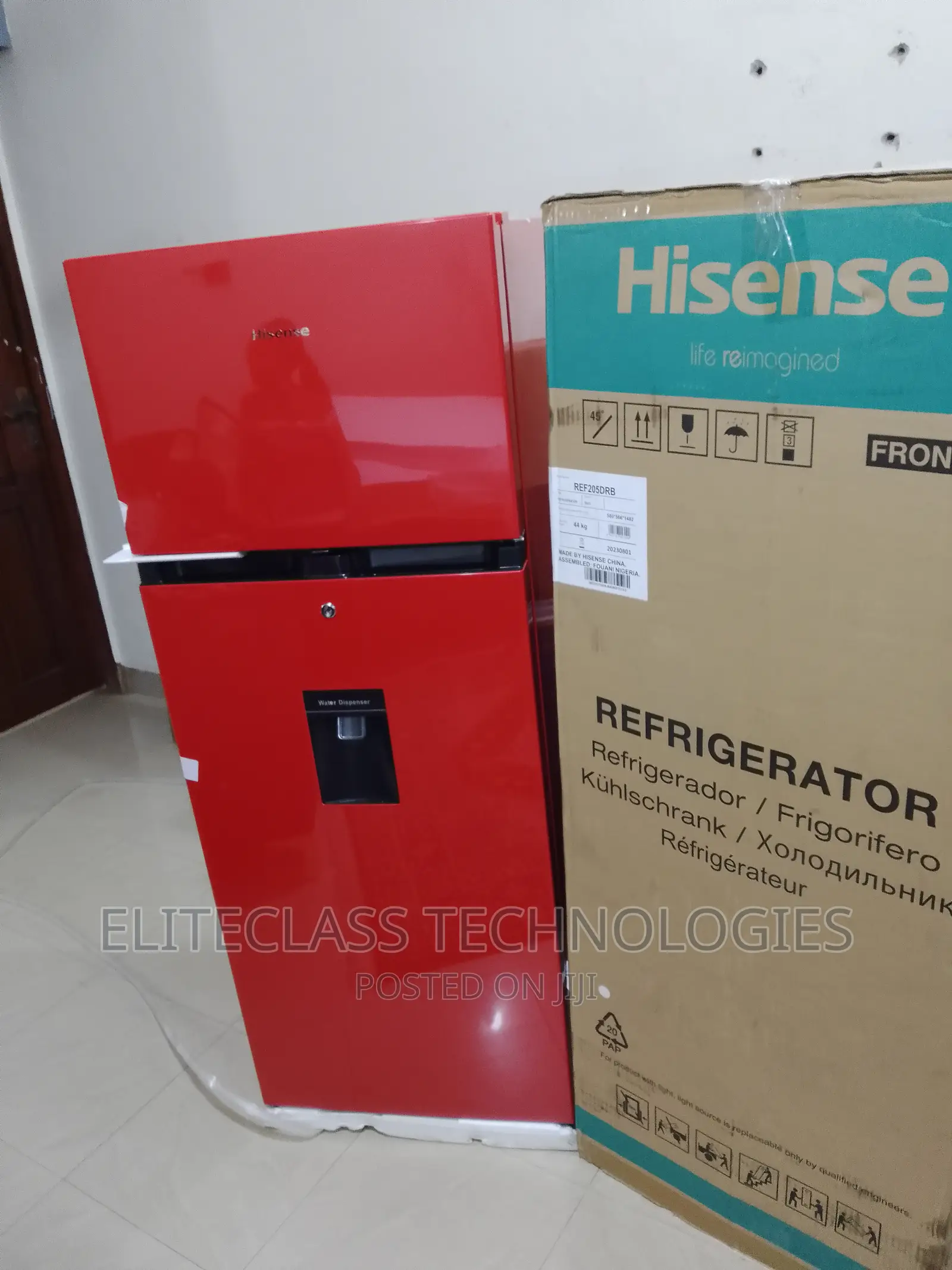 Hisense Top Mount Defrost 204L Refrigerator DRB-205