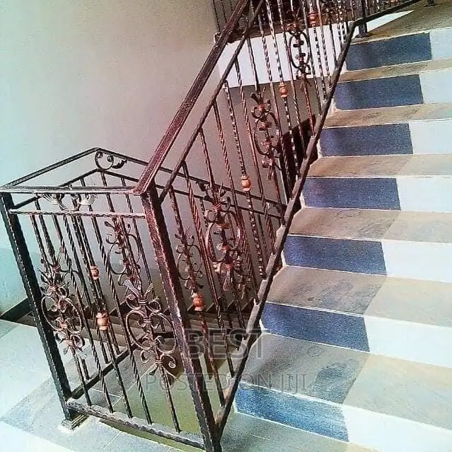 Rough T Iron Railing