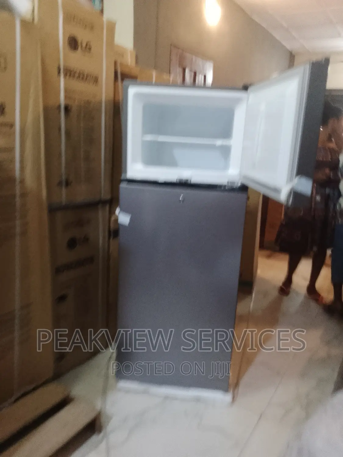 Hisense Top Freezer Refrigerator Double Door Ref 205dr
