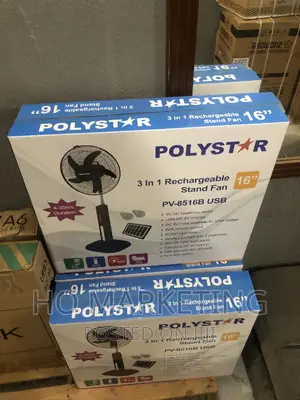 Best Cool Polystar 16 Inches Rechargeable Fan