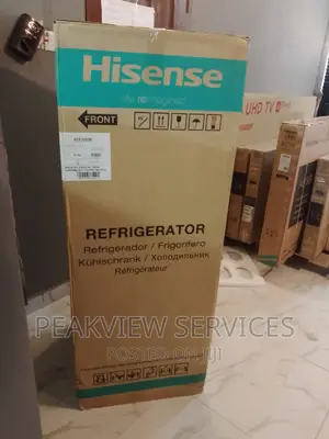 Double Door Hisense Refrigerator Ref 205DR + Shelves