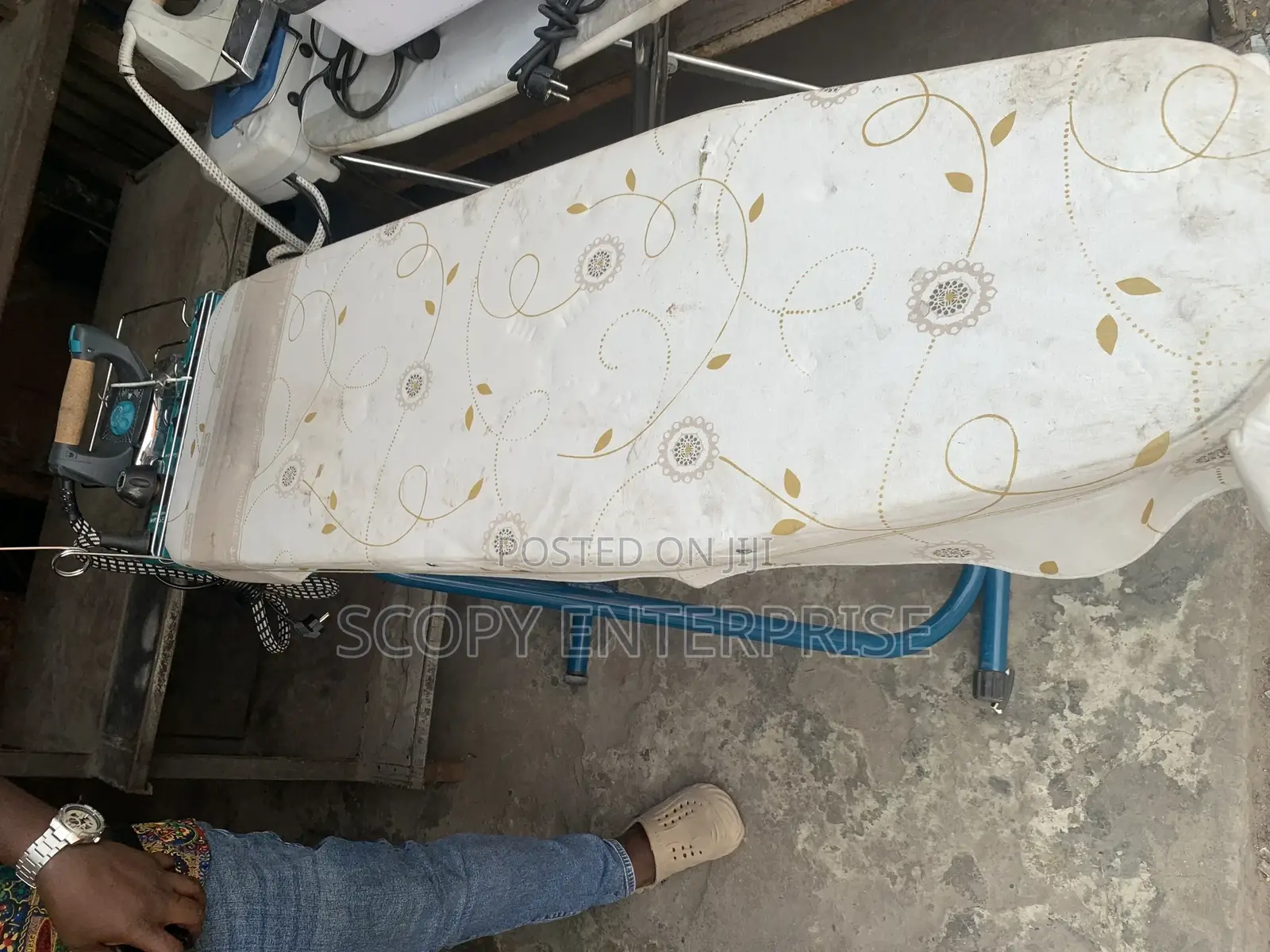 Industrial Ironing Board for Laundry