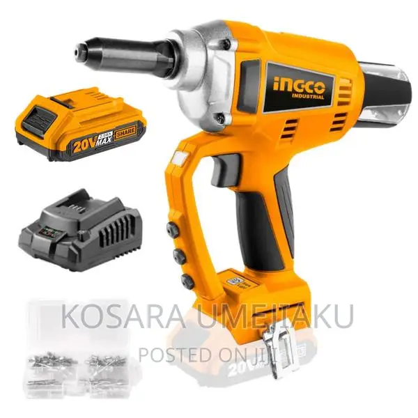 Ingco Cordless Rivet Machine 20v