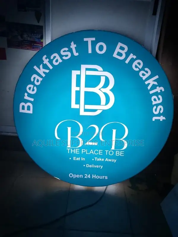 A Light Box Signage for Your Restaurant