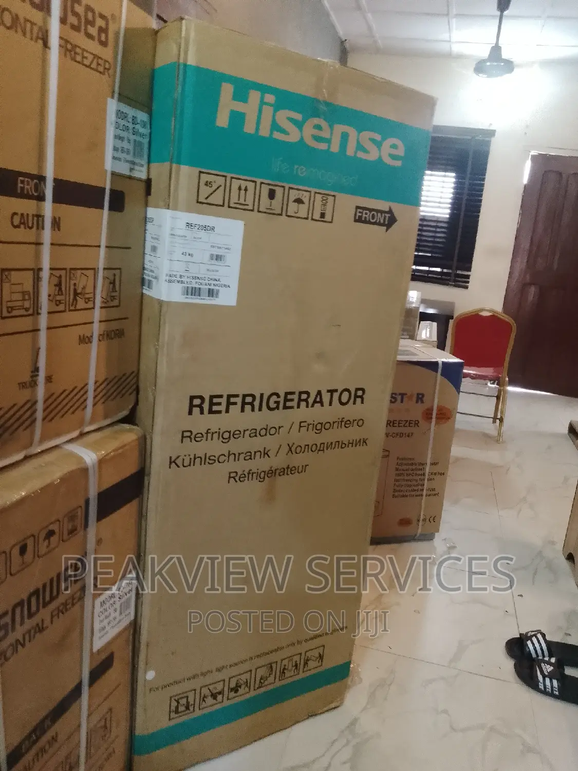 New (Ref-205dr) Double Door Top Freezer Refrigerator