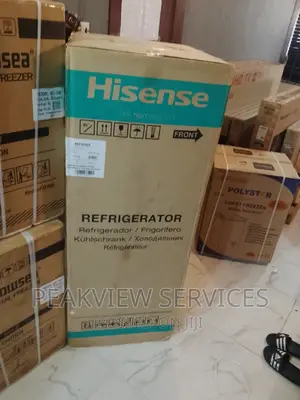 New Hisense Top Freezer (Ref 205DR) Refrigerator+Shelves
