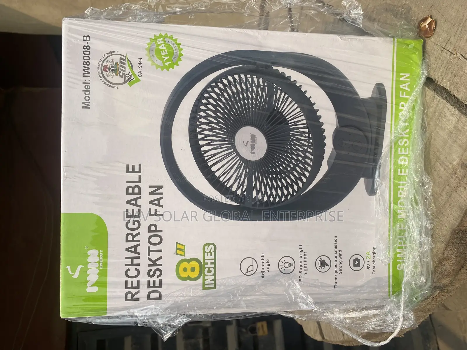 Desktop Fan 8inches