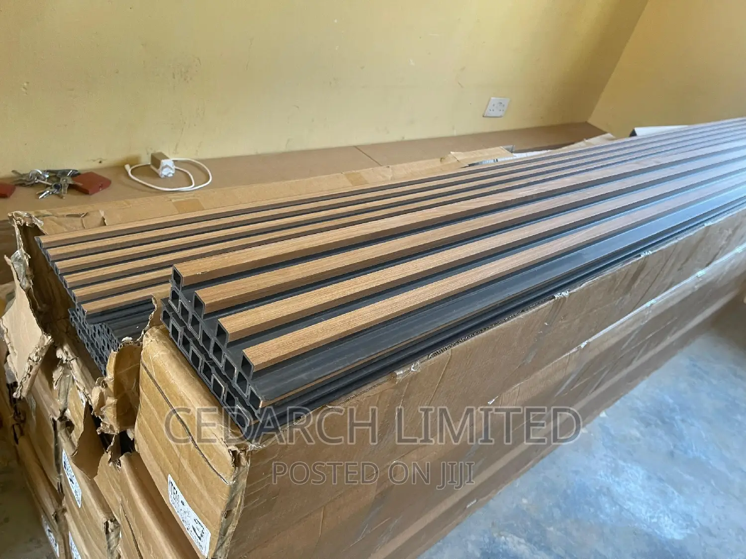 Wood Plastic Composite Flutted Panels