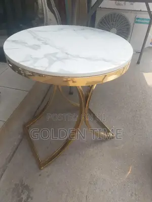 Round Marble Said Stool
