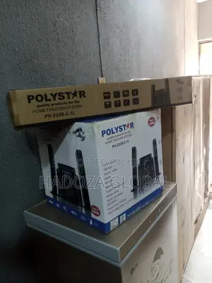 Polystar Home Theatre System + Fm Radio
