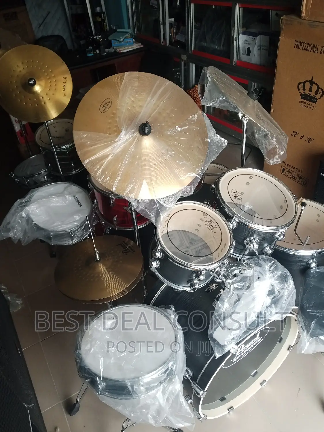 Pearl Drum Set for Sale
